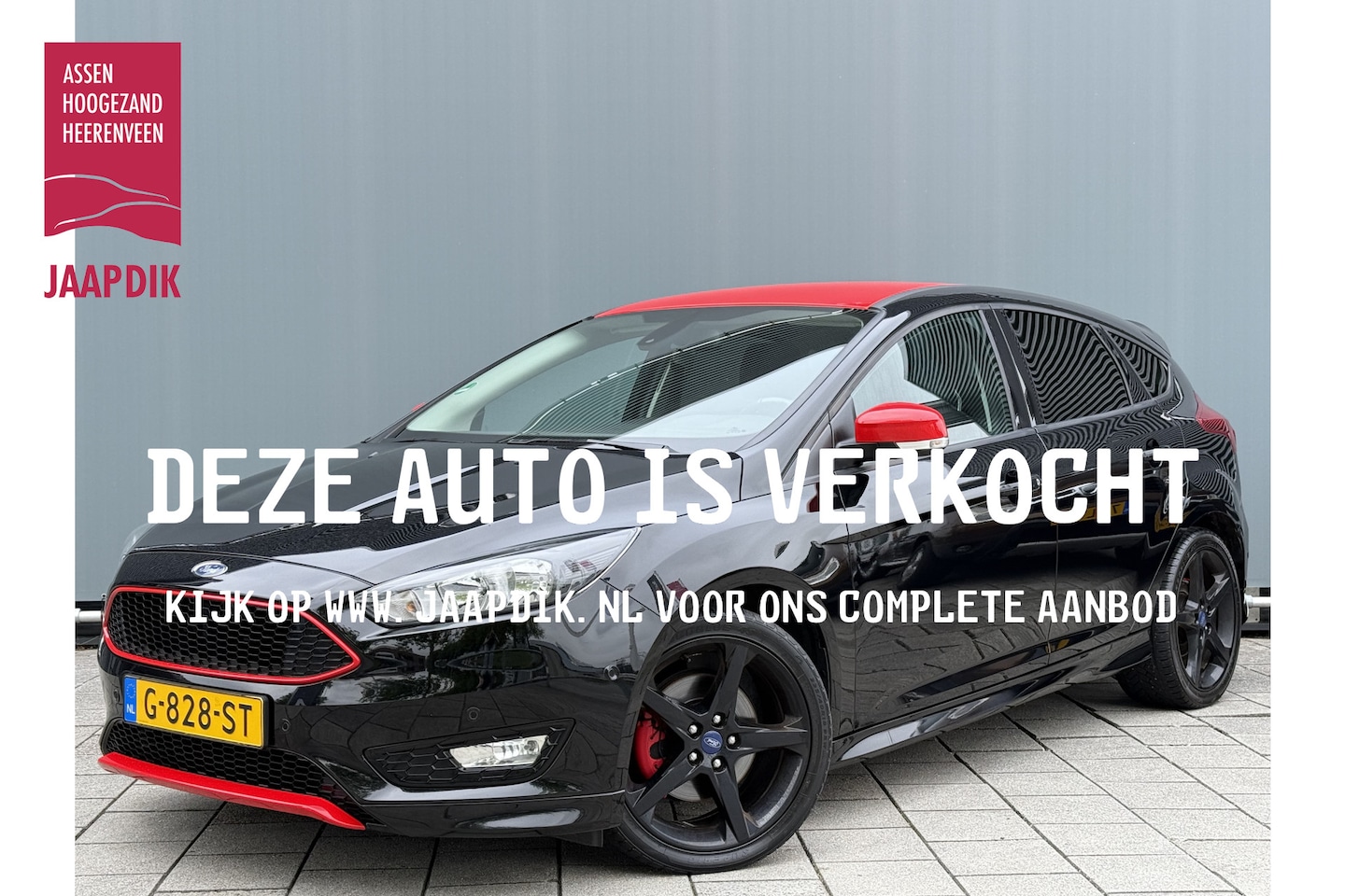 Ford Focus - BWJ 2016 | 1.5T 150PK ST-LINE Red Edition NWE APK | AIRCO | NAVI | CRUISE | SPORTSTOELEN | - AutoWereld.nl