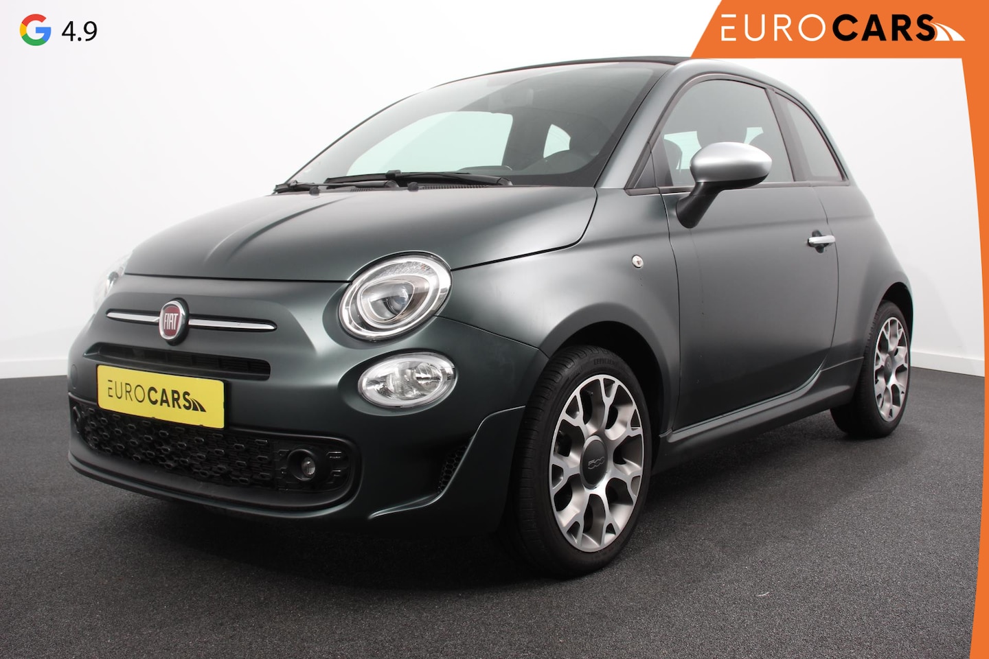 Fiat 500 C - 1.0 Hybrid Rockstar DAB Climatronic Parkeersensoren Lichtmetalen Velgen - AutoWereld.nl