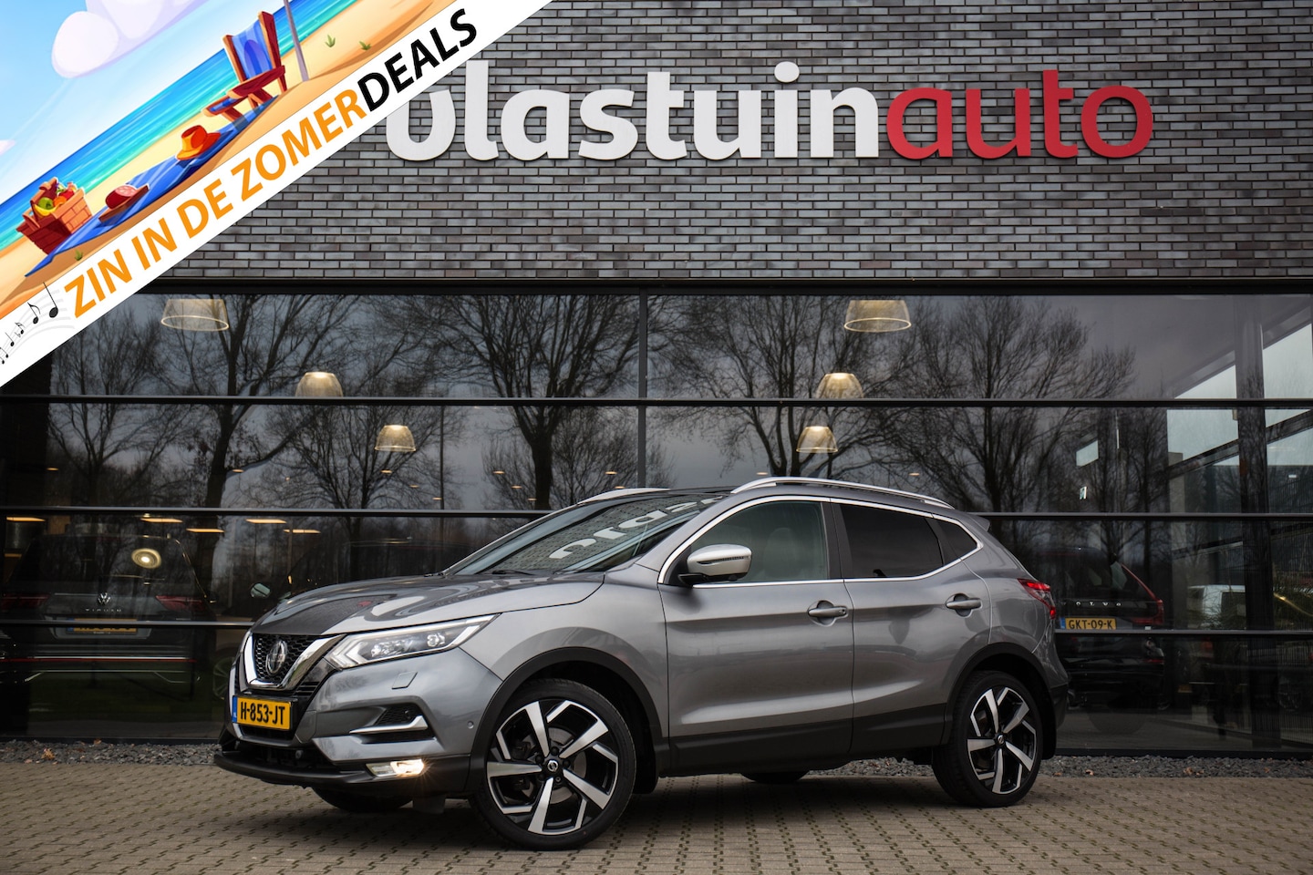 Nissan Qashqai - 1.3 DIG-T Tekna + , Pano dak, 360°camera, Bose, Carplay, - AutoWereld.nl