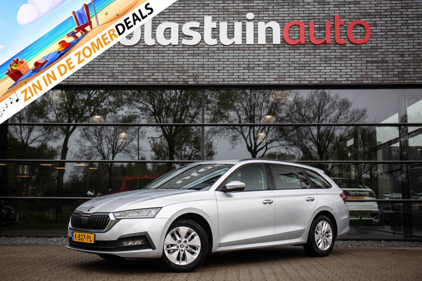 Skoda Octavia Combi - 1.0 e-TSI Business Edition 1.0 e-TSI Business Edition , Virtual cockpit, Carplay, - AutoWereld.nl