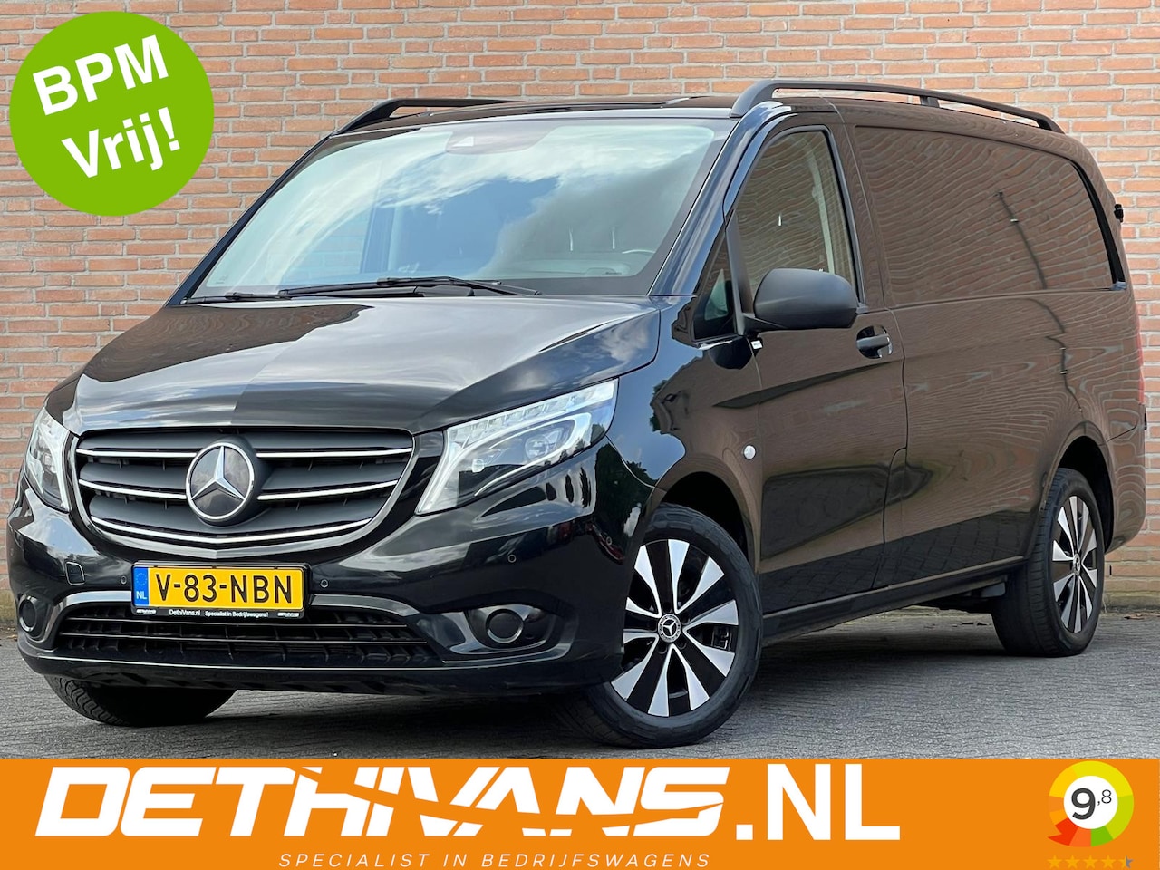 Mercedes-Benz Vito - 114CDI 136PK 9G-Tronic Lang / 2.500kg Trekhaak / Distronic - AutoWereld.nl