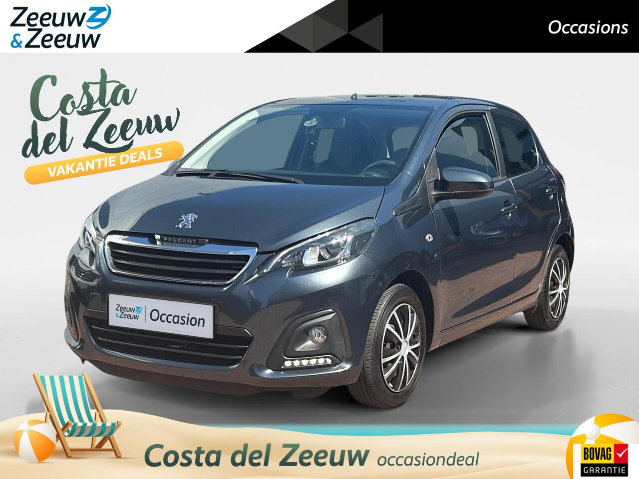 Peugeot 108 - 1.0 e-VTi Active |  Airco | Bluetooth | Automatische Raambediening | Radio | 12 Maanden BO - AutoWereld.nl