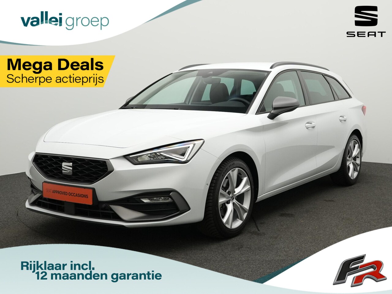 SEAT Leon Sportstourer - 1.5 eTSI 150 pk DSG FR Business Intense | Stuur-/stoelverwarming | Achteruitrijcamera | Na - AutoWereld.nl