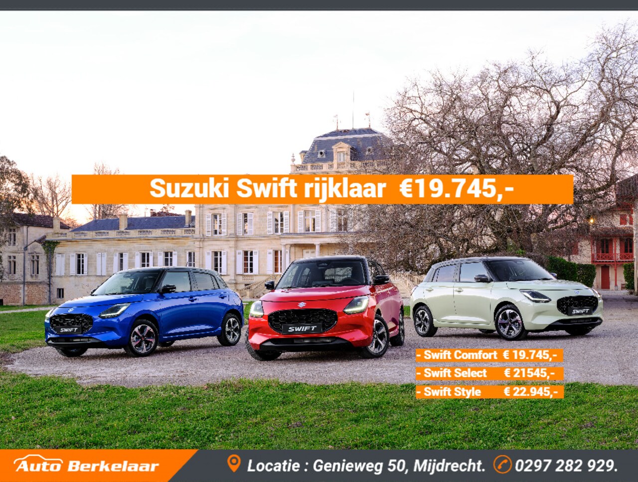 Suzuki Swift - 1.2 Comfort Smart Hybrid | Rijklaar | Actie - AutoWereld.nl