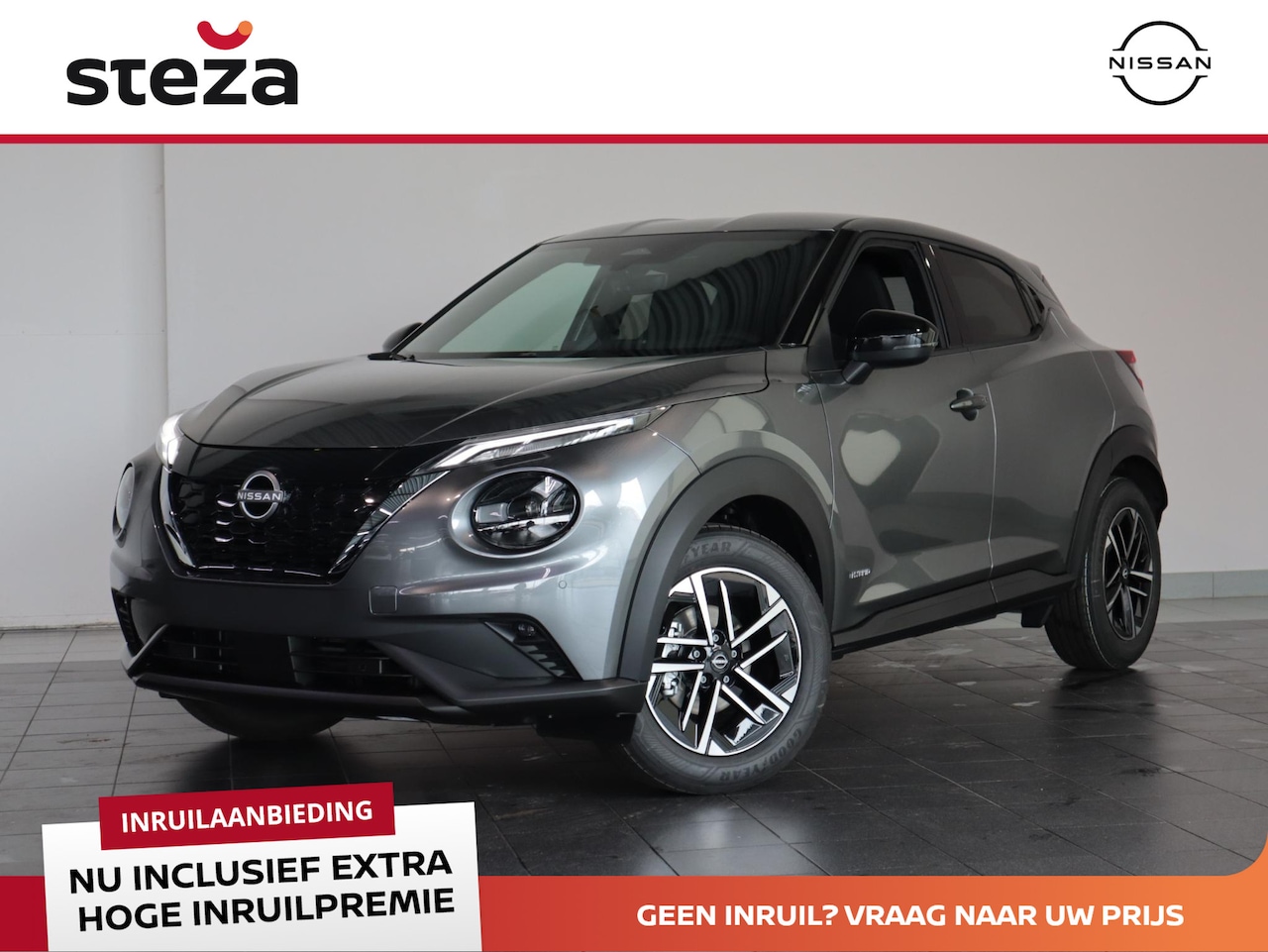 Nissan Juke - 1.6 Hybrid N-Connecta | Cold Pack | Voorstoelen verwarmd | Verwarmde voorruit | Passagiers - AutoWereld.nl