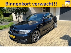 BMW 1-serie Cabrio - 118i M Sport Edition, ORGINEEL NEDERLANDSE AUTO, M-SPORT, AUTOMAAT, LEDER, BOEKJES, NAP EN