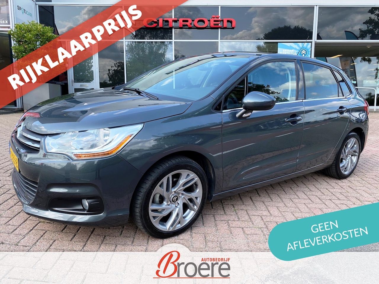 Citroën C4 - 1.2 Turbo 130pk Business | nieuwe distributie, trekhaak, 17" velgen, navigatie, bluetooth, - AutoWereld.nl