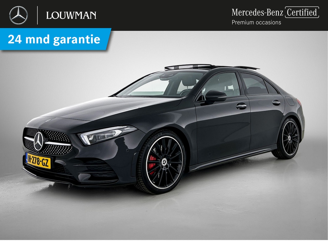 Mercedes-Benz A-klasse - 220 AMG Limousine Premium Plus | Nightpack | 19 inch Black Multispaaks | Panorama Schuif-k - AutoWereld.nl