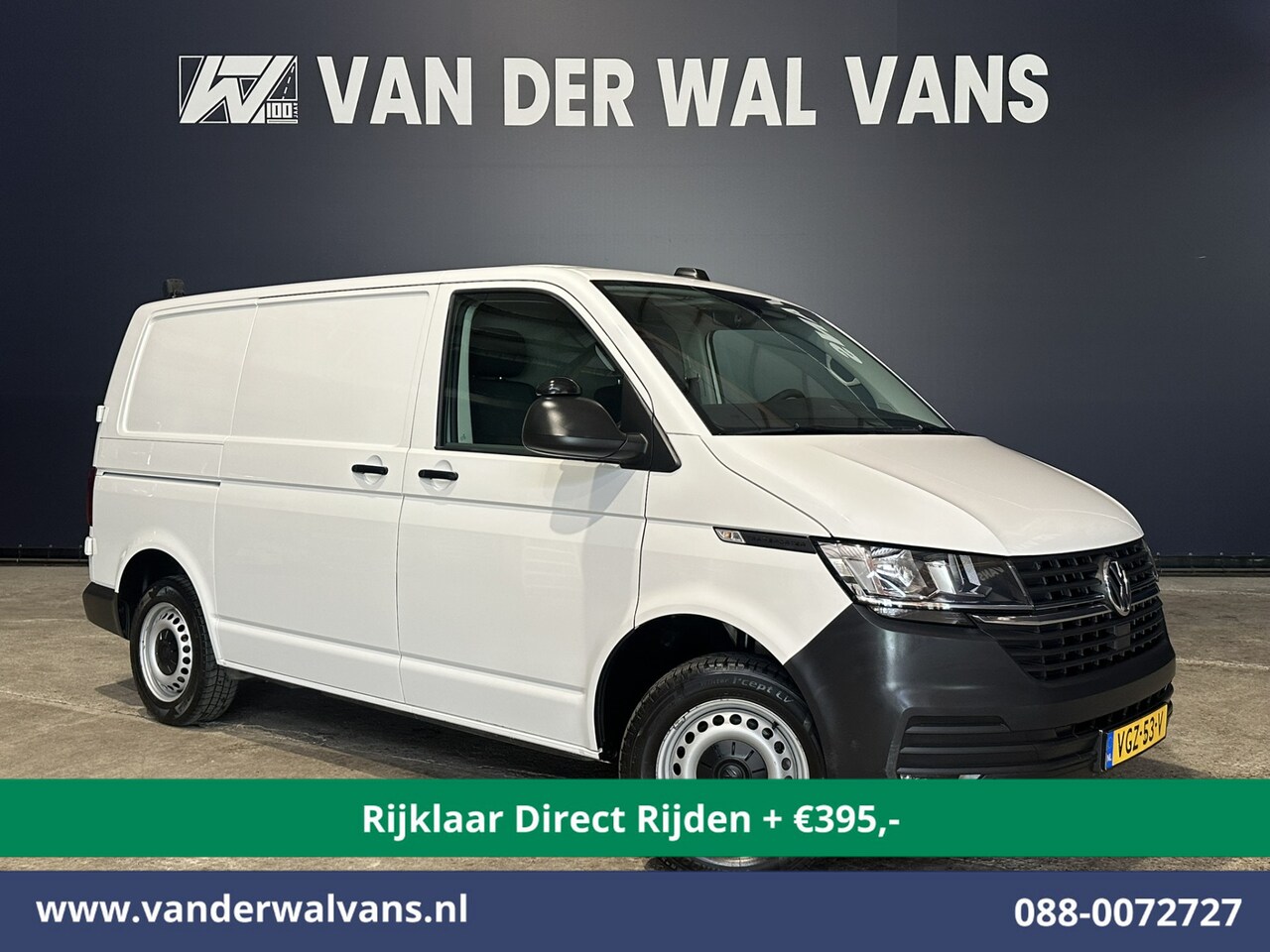 Volkswagen Transporter - 2.0 TDI 111pk L1H1 Euro6 *Rijklaar Direct Rijden* Airco | Camera | Apple Carplay | Android - AutoWereld.nl