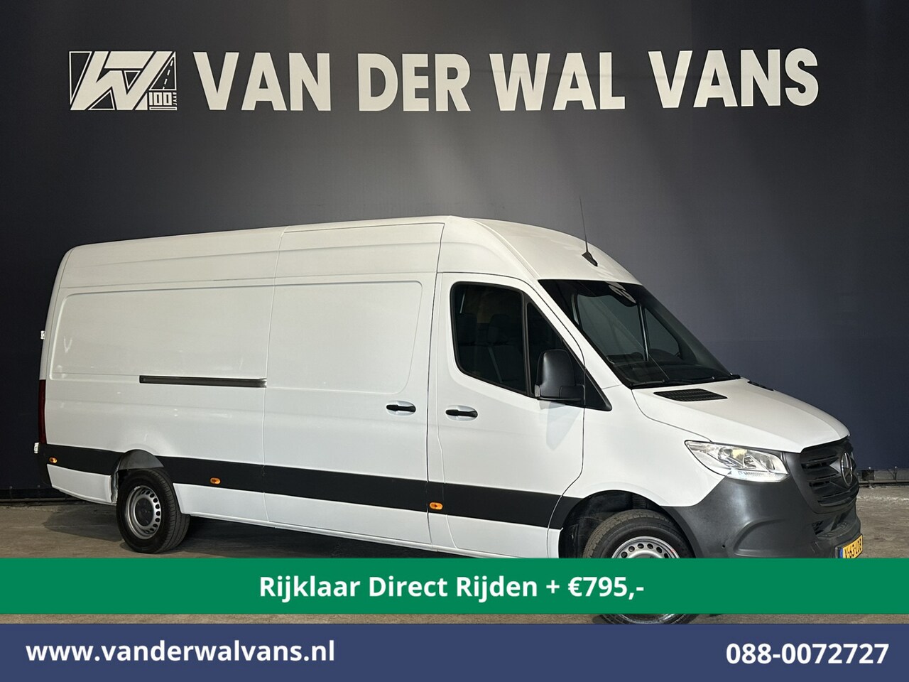 Mercedes-Benz Sprinter - 317 CDI 170pk L3H2 *Rijklaar Direct rijden* Euro6 Airco | Camera | Apple Carplay | Cruisec - AutoWereld.nl