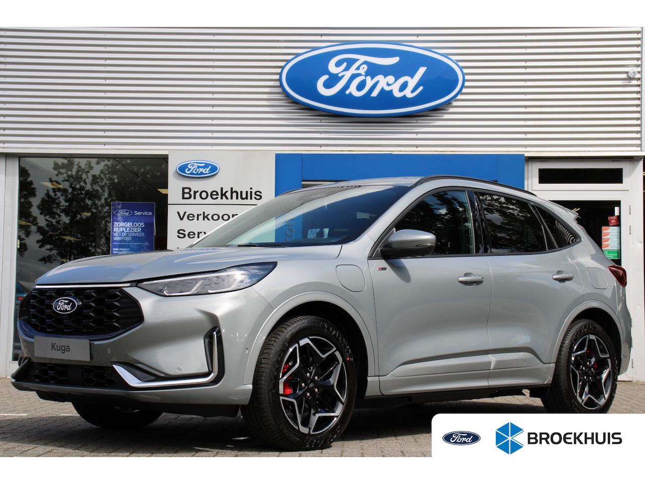 Ford Kuga - 2.5 PHEV ST-LINE X | SNEL RIJDEN! | PANODAK | ELEKTR TREKHAAK | WINTERPACK | DRIVER ASS PA - AutoWereld.nl