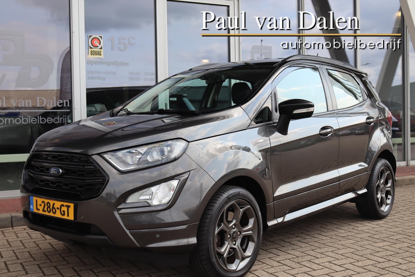 Ford EcoSport - 1.0 EcoBoost 125PK AUTOMAAT ST-LINE Navi | Winterpack | Camera | Cruise | 17 inch | - AutoWereld.nl