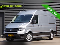 Volkswagen Crafter - 35 2.0 TDI L3H3 EXCLUSIVE, 140PK AUT. 2X SCHUIFDEUR, LED, LEDER, ADAPT. CRUISE, CAMERA, AI