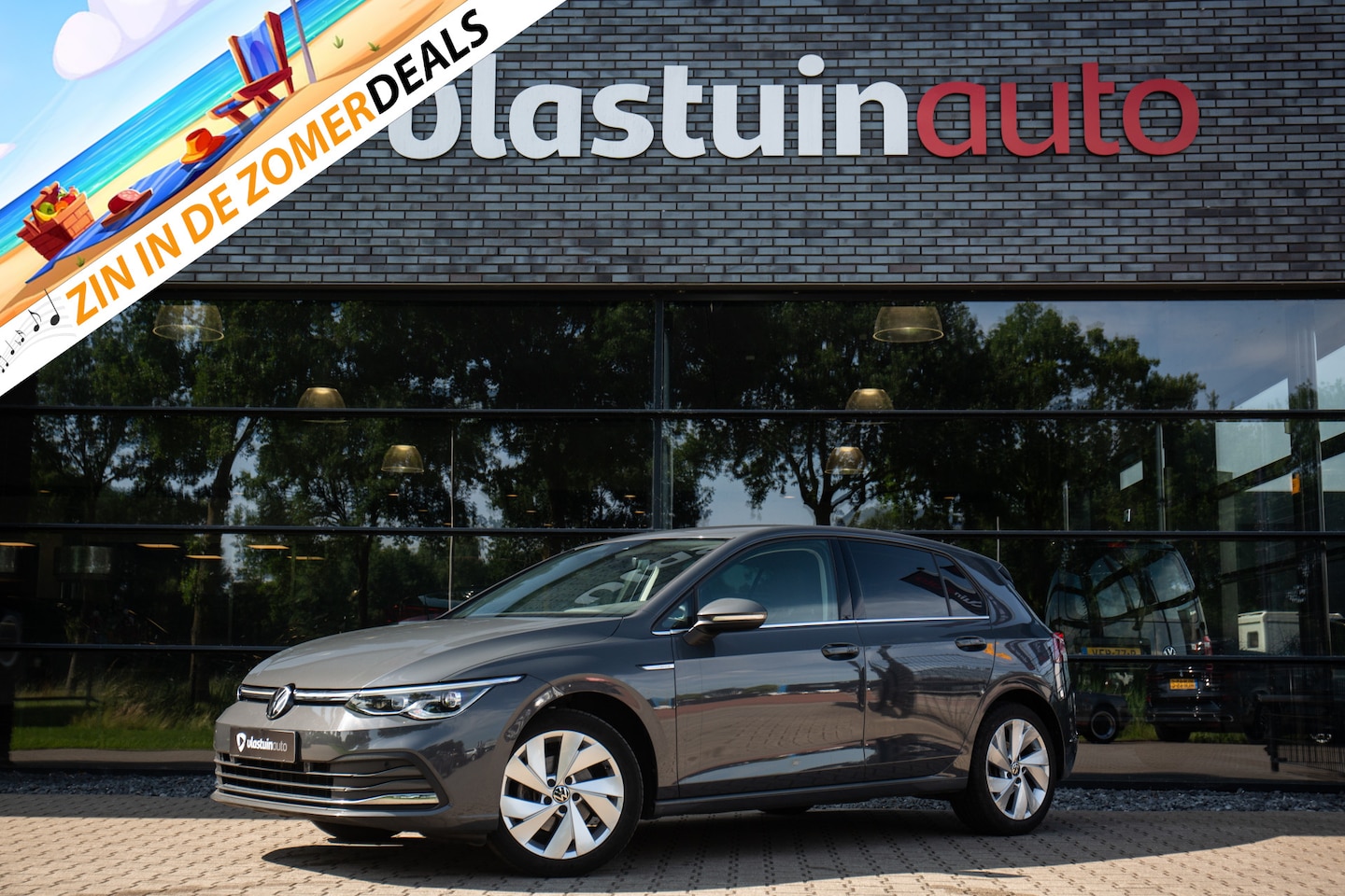 Volkswagen Golf - 1.5 eTSI Style 1.5 eTSI Style , Adap. cruise, Stuur/stoelverwarming, Carplay, - AutoWereld.nl
