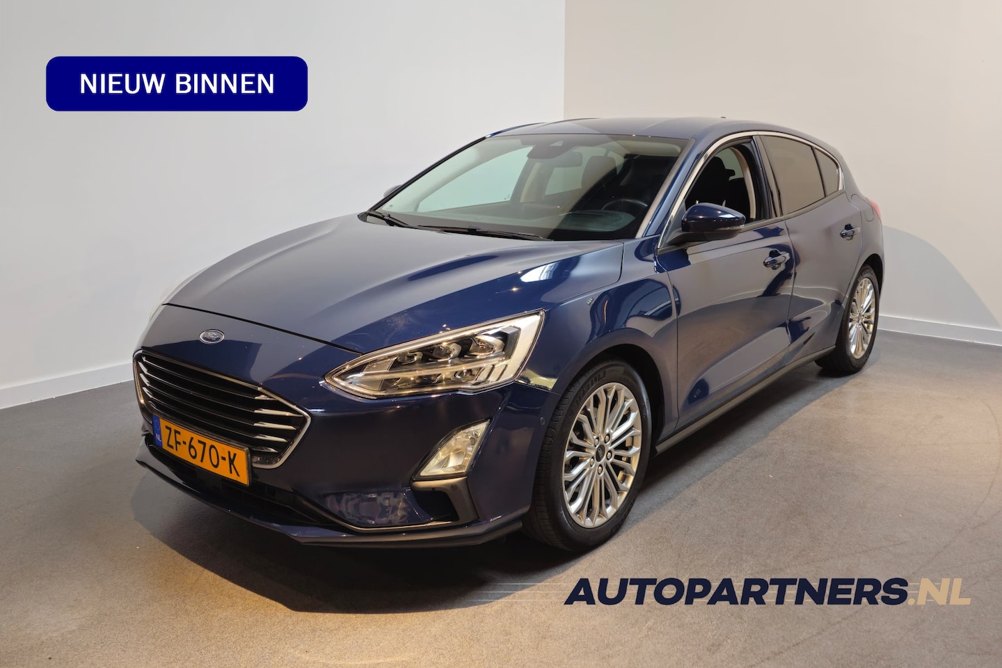 Ford Focus - 1.0 EcoBoost Titanium Business - Automaat - Stoel/Stuurverwarming - Adaptive cruisecontrol - AutoWereld.nl