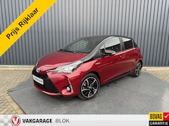 Toyota Yaris - 1.5 Hybrid Bi-Tone Plus | Pano dak | Emotional RED | Rijklaar