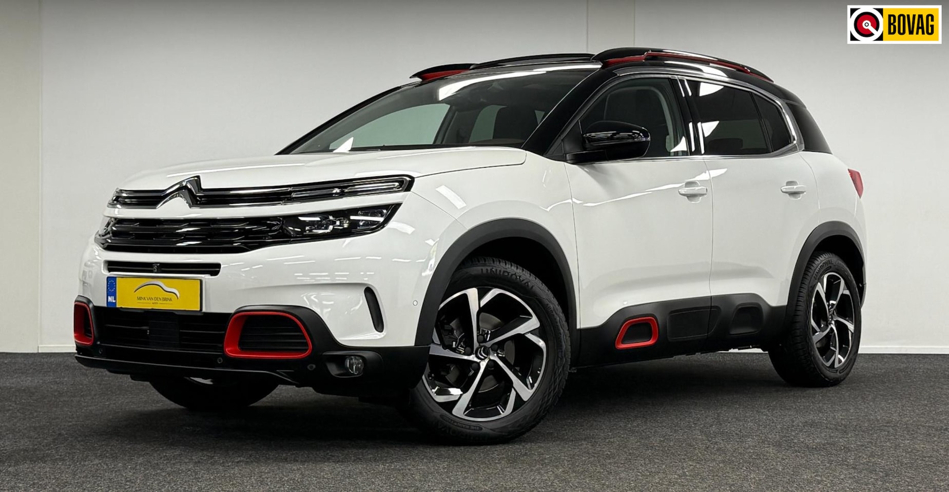 Citroën C5 Aircross - 1.6 Shine*180PK*Panodak*Leder*Camera*Navi*Carplay*Elektrstoelen - AutoWereld.nl