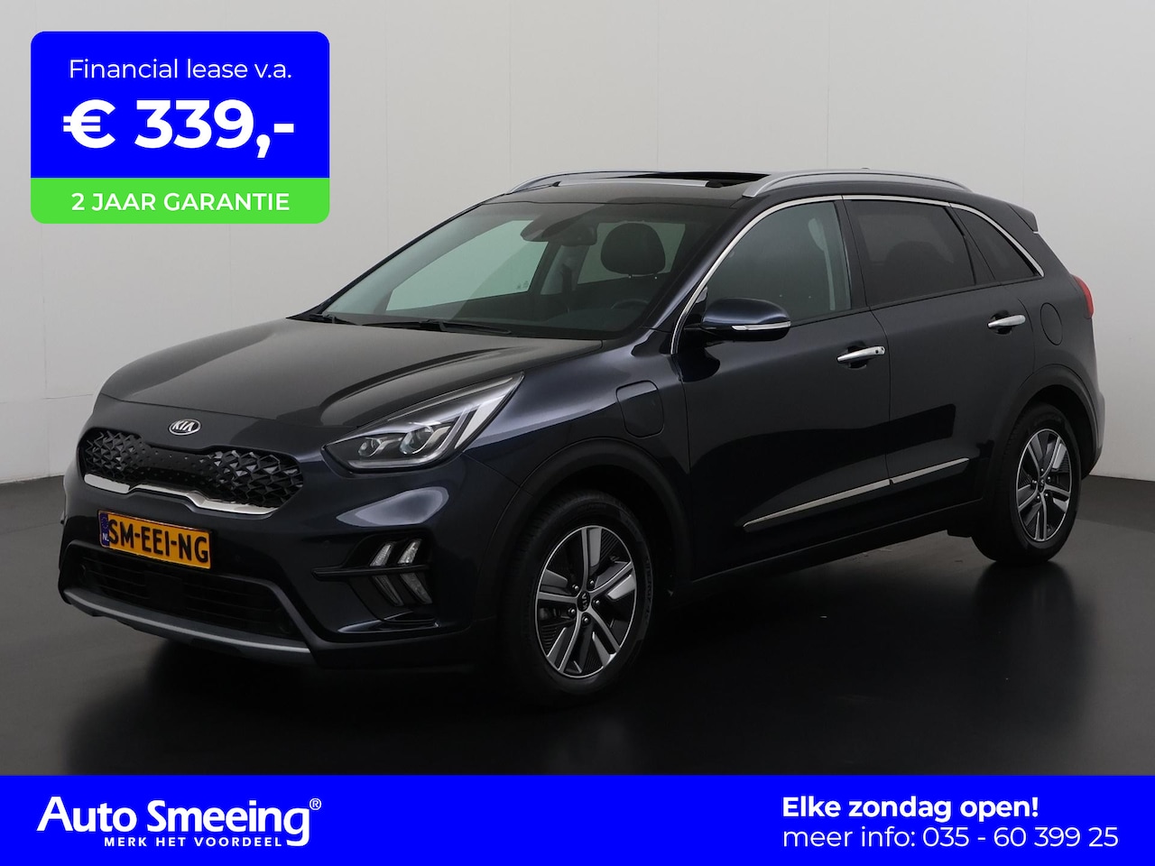 Kia Niro - 1.6 GDi PHEV ExecutiveLine | Schuifdak | Memory Stoel | Leder | Zondag Open! - AutoWereld.nl