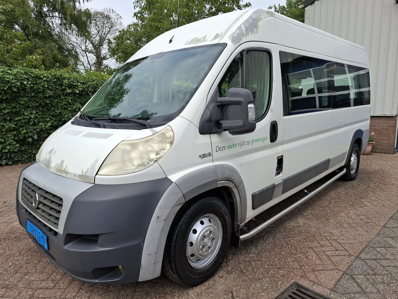Fiat Ducato - 3.0CNG 7-PERSOONS 3550.- INCL BTW ROLSTOELVERVOER AARDGAS 136PK - AutoWereld.nl