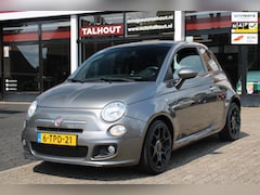 Fiat 500 Abarth - 0.9 TwinAir Turbo 500S |DOLPHIN GREY|AIRCO|LEER|BLUETOOTH|LOOK|NL AUTO