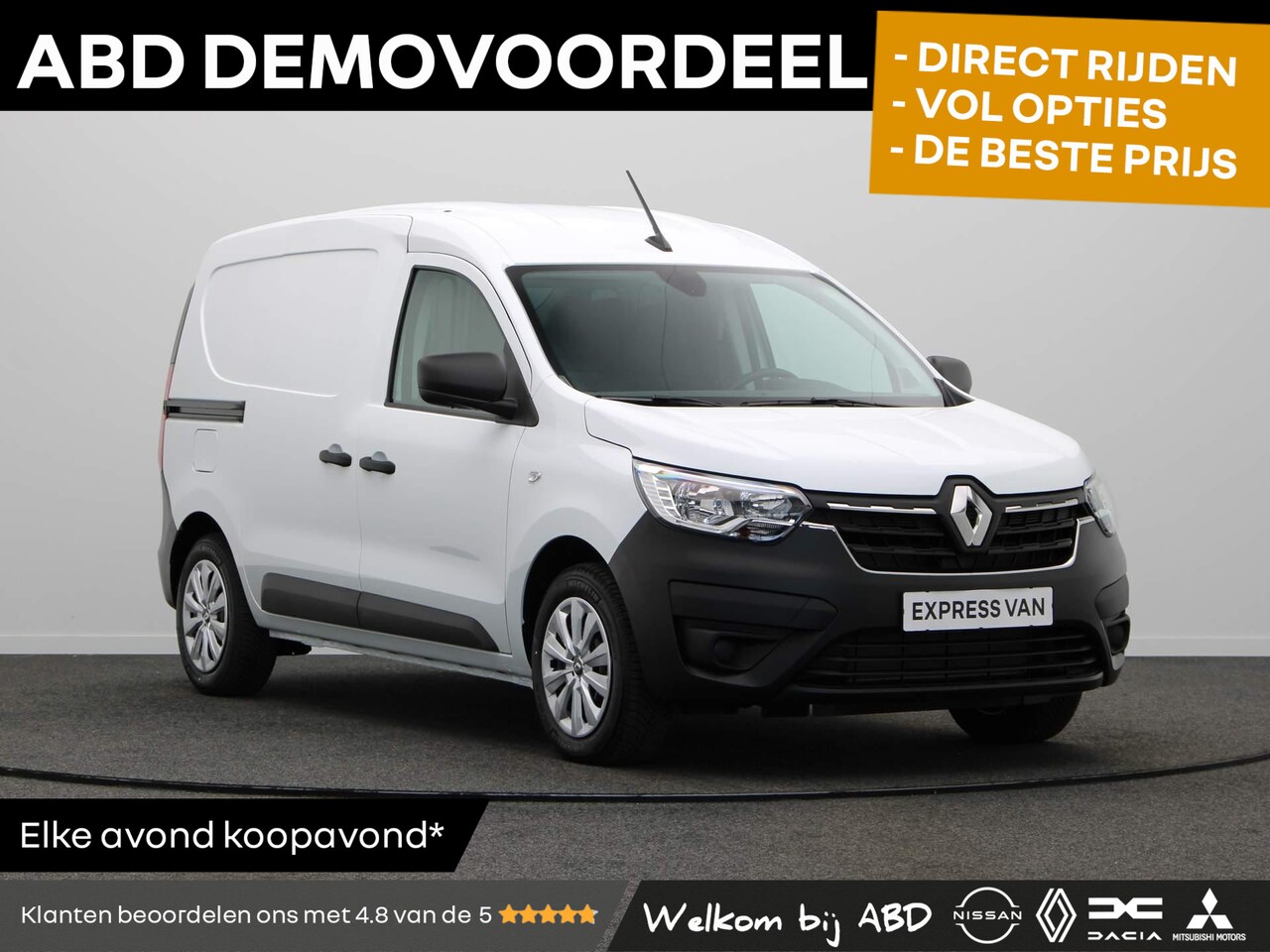 Renault Express - 1.5 dCi 75pk Comfort + | Laadruimte betimmering | Airco | Cruise | - AutoWereld.nl