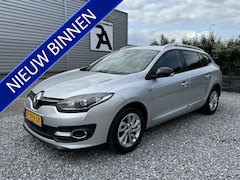 Renault Mégane Estate - 1.2 TCe Limited Clima|Cruis|Media 2015 silver