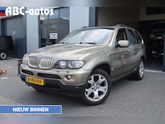BMW X5 - 4.4i High Exe Schuif/k.dak / Sportleder