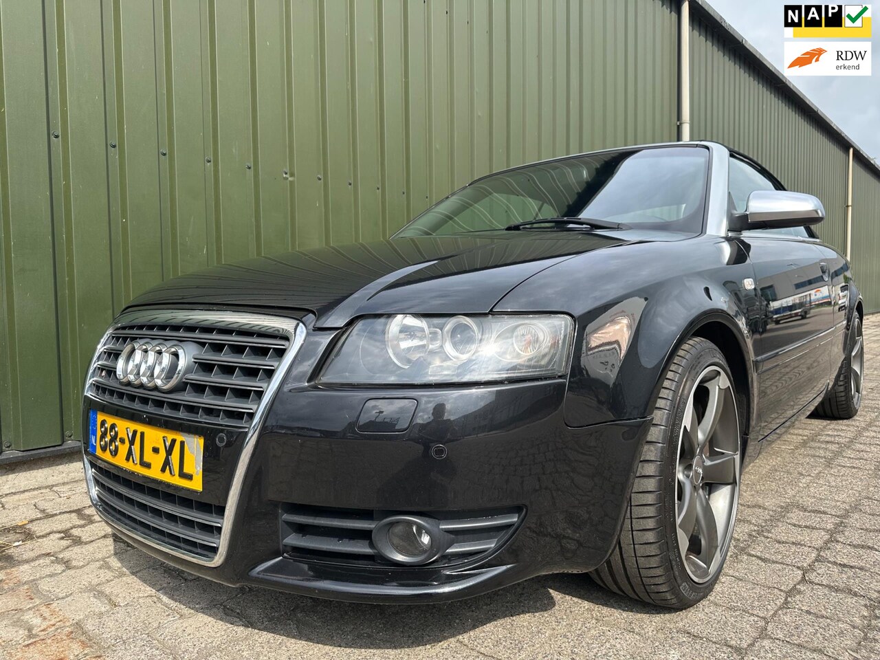 Audi A4 Cabriolet - 4.2 V8 S4 quattro 4.2 V8 S4 quattro - AutoWereld.nl