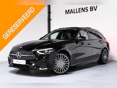 Mercedes-Benz C-klasse - 300 e AMG Line PANO/BURMESTER/MEMORY/CARPLAY/360/BTW/DEALEROH