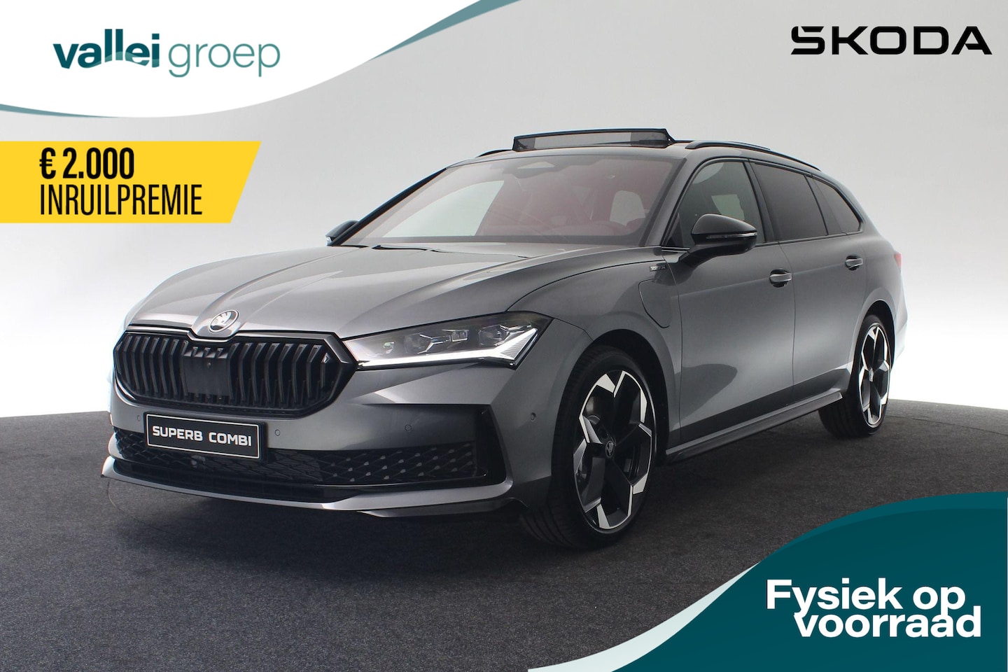 Skoda Superb Combi - Sportline Business 1.5 TSI PHEV 150 kW / 204 PK - AutoWereld.nl