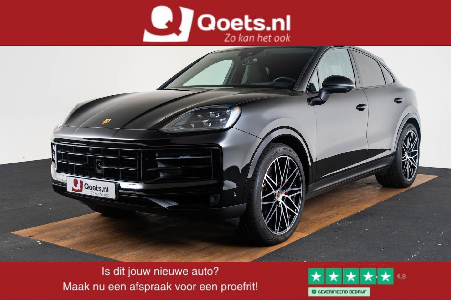 Porsche Cayenne Coupé - 4.0 S Trekhaak - Comforttoegang - Stoelventilatie/verwarming  - Bijrijdersdisplay - Sport - AutoWereld.nl