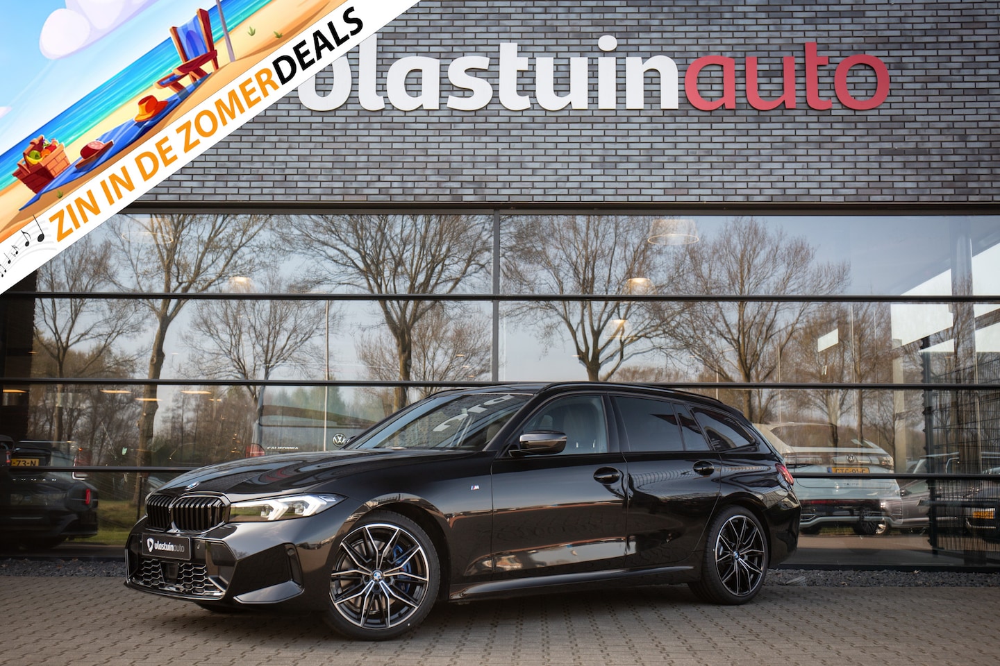BMW 3-serie Touring - 330i M Sport 330i M-Sport , Adap. cruise, Stoelverwarming, Led - AutoWereld.nl