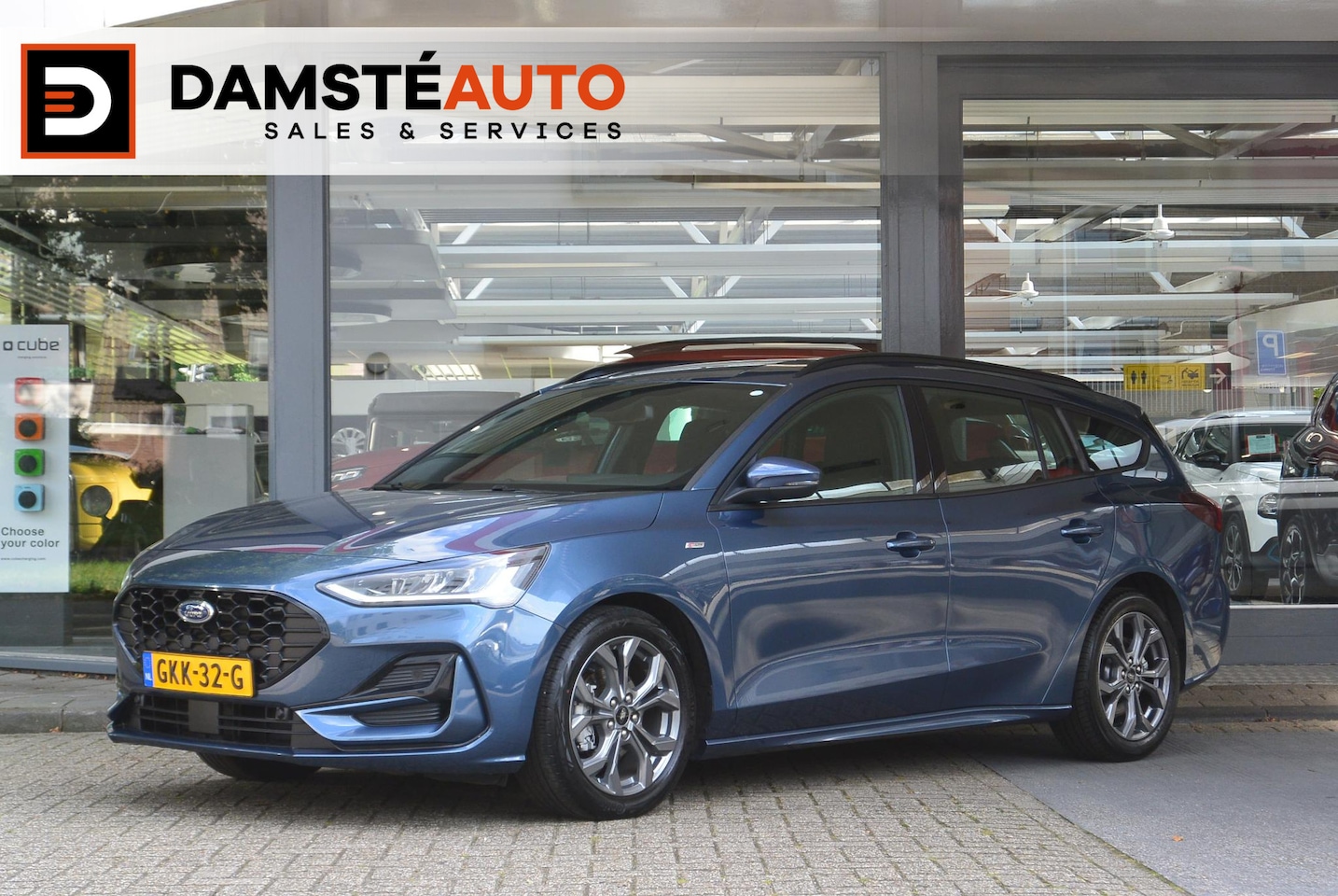 Ford Focus Wagon - ST-Line 1.0 EcoBoost Hybrid 125pk Powershift │ Automaat │ Achteruitrijcamera - AutoWereld.nl