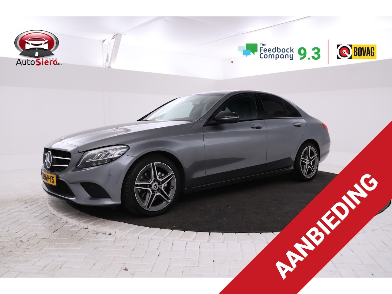Mercedes-Benz C-klasse - 220 d Premium Plus Pack Navigatie, AMG Velgen, Climate control - AutoWereld.nl