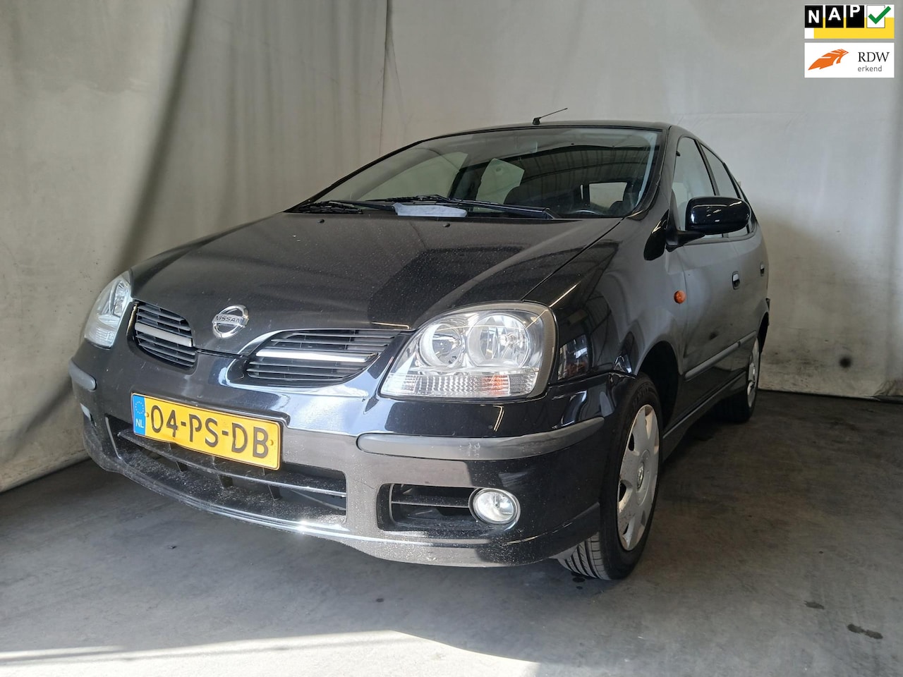 Nissan Almera Tino - 1.8 Acenta - Airco - Navi - Schade - AutoWereld.nl