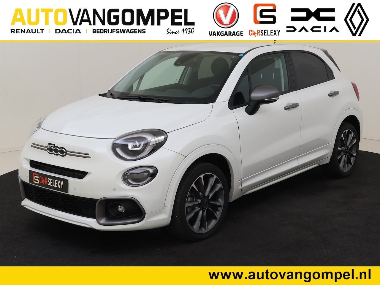Fiat 500 X - 1.5 Hybrid Sport / CAMERA / NAVI / CARPLAY / CLIMAT CONTROL / PARK. SENSOREN V+A - AutoWereld.nl