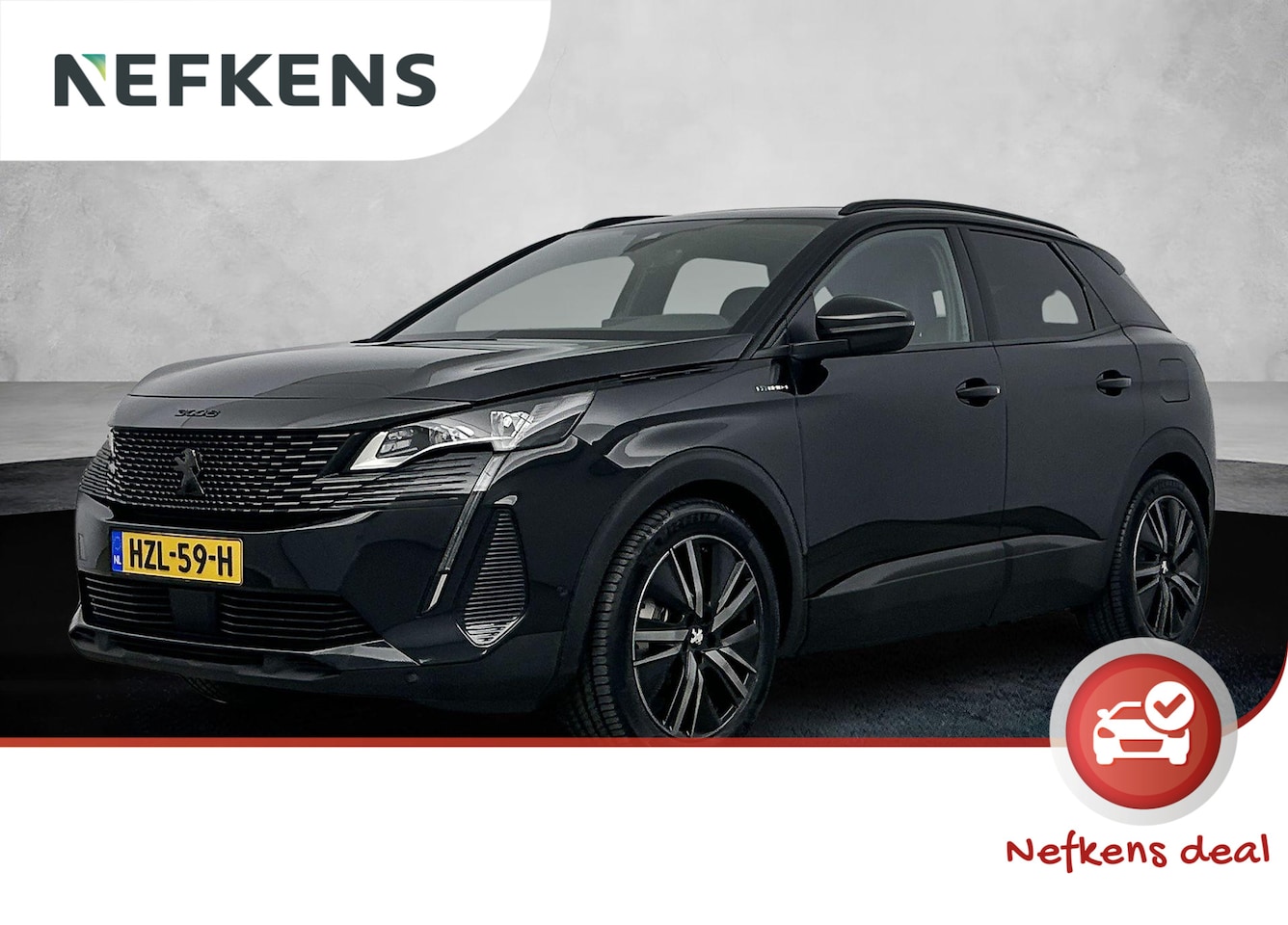 Peugeot 3008 - SUV 1.6 300 pk HYbrid4 GT | Elektrisch  Schuif/ Kantel Dak | Speakers | Stoelverwarming | - AutoWereld.nl
