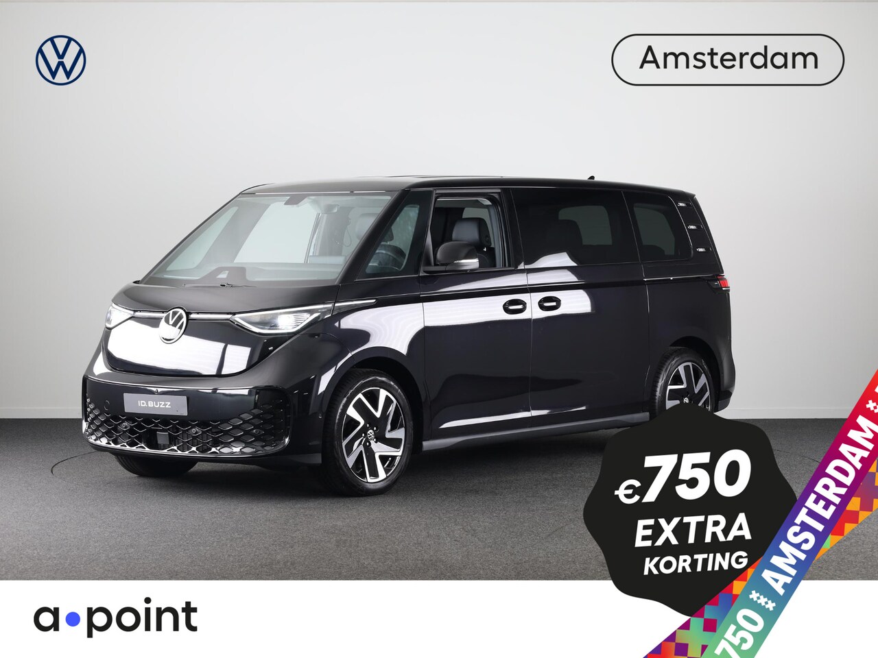 Volkswagen ID. Buzz - Pro Bulli Elektromotor 210 kW (286 pk) 3239 mm Ele - AutoWereld.nl