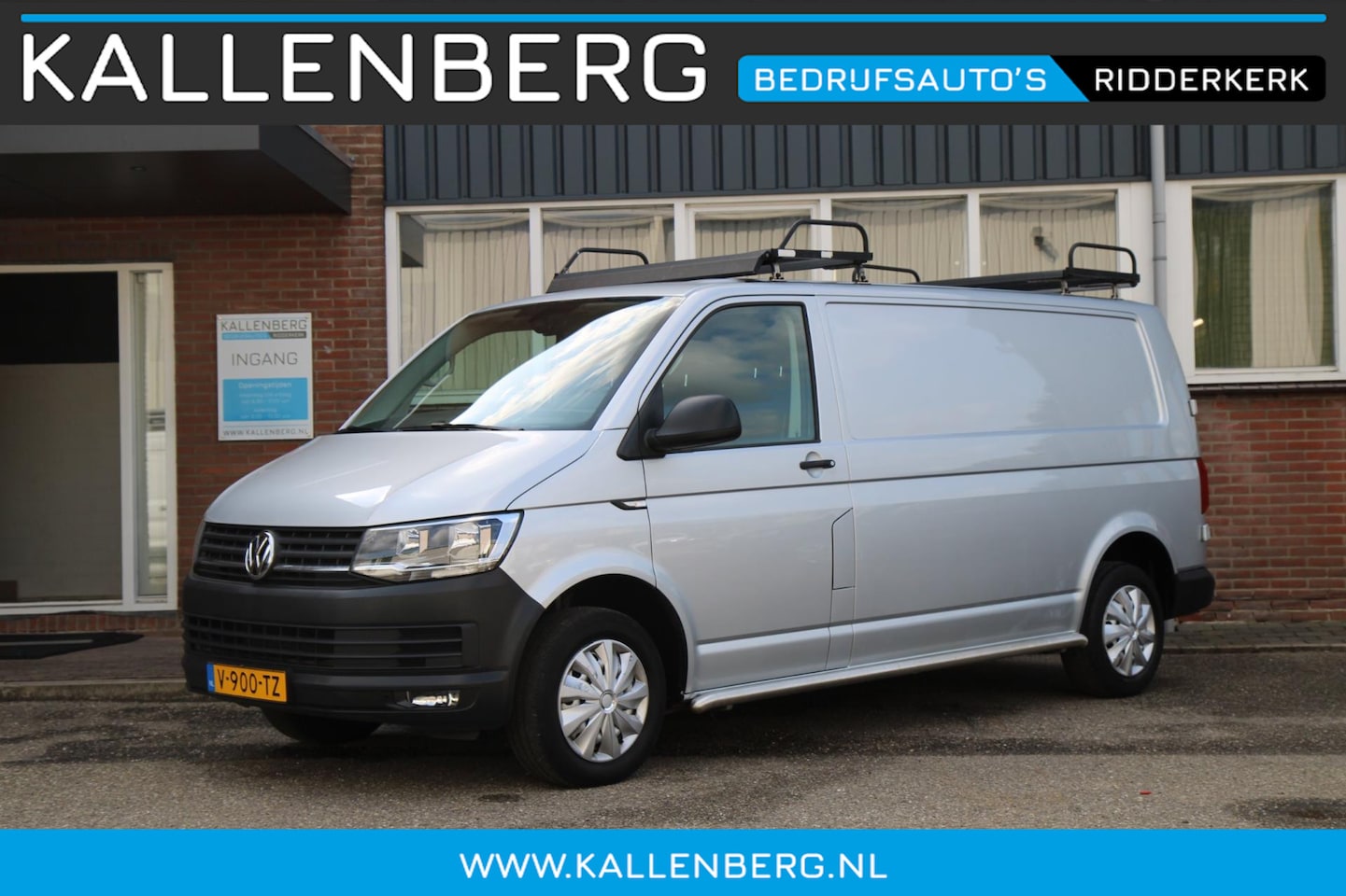 Volkswagen Transporter - 2.0 TDI L2H1 Comfortline / Trekhaak / Imperiaal / Cruise / 3 zits - AutoWereld.nl