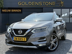 Nissan Qashqai - 1.3 DIG-T Tekna + 1e Eigenaar, Navi, Pano, Clima, Cruise, Camera, Leder, Stoelverwarming,