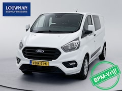 Ford Transit Custom - 340 2.0 TDCI L2H1 170pk Dubbele Cabine Lichtmetaal Trekhaak 3400kg Achteruitrijcamera Crui