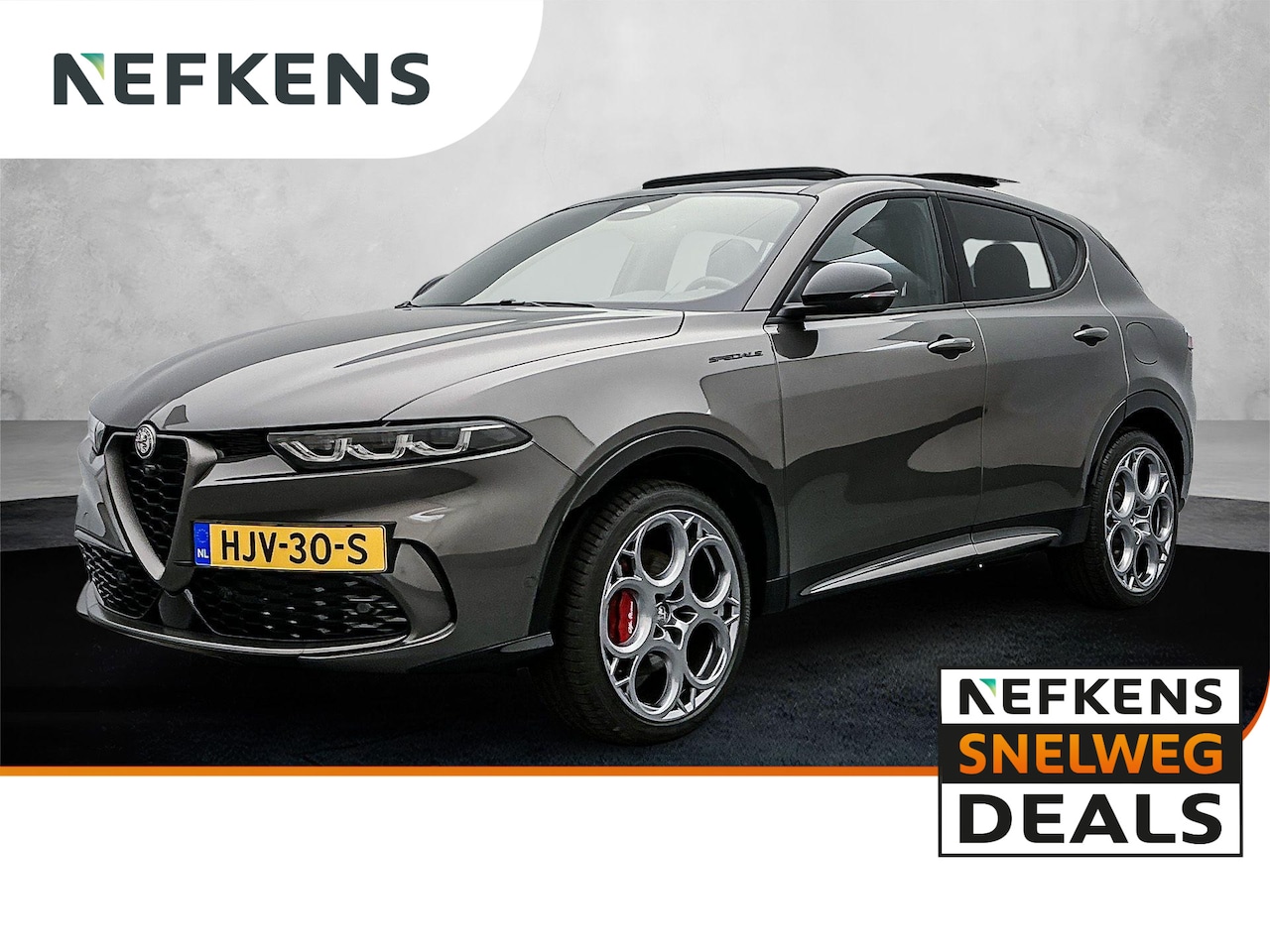 Alfa Romeo Tonale - SUV Edizione Speciale Hybrid 280 pk Automaat | Navigatie | Schuifdak | Lederen Bekleding | - AutoWereld.nl