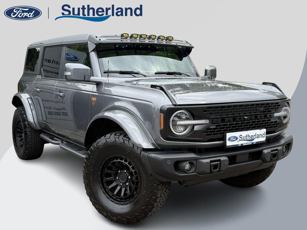 Ford Bronco - 2.7 Badlands | V6 336PK | Carbonized Grey | Afneembare trekhaak | Grijs kenteken | Prijs e - AutoWereld.nl