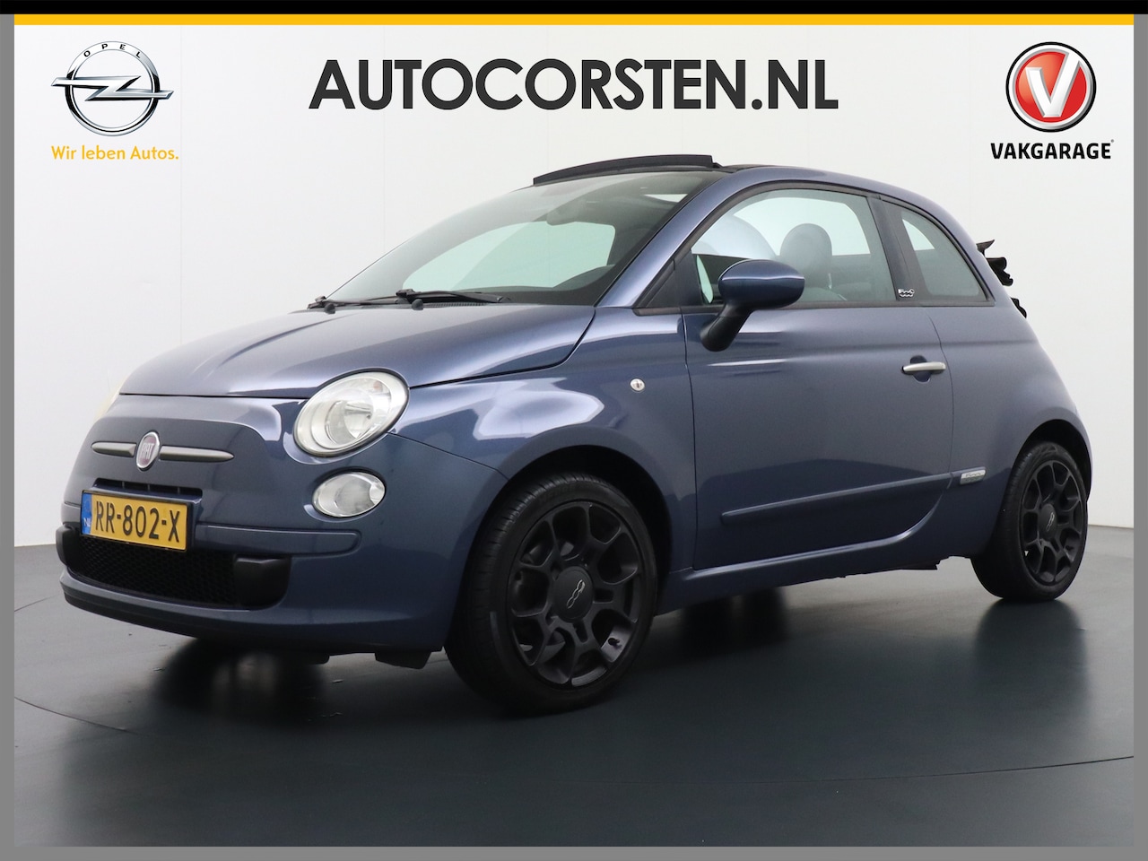 Fiat 500 - T 86PK Cabrio Airco Navi via Android Auto Pdc Lmv Elektrische ramen Bluetooth - AutoWereld.nl