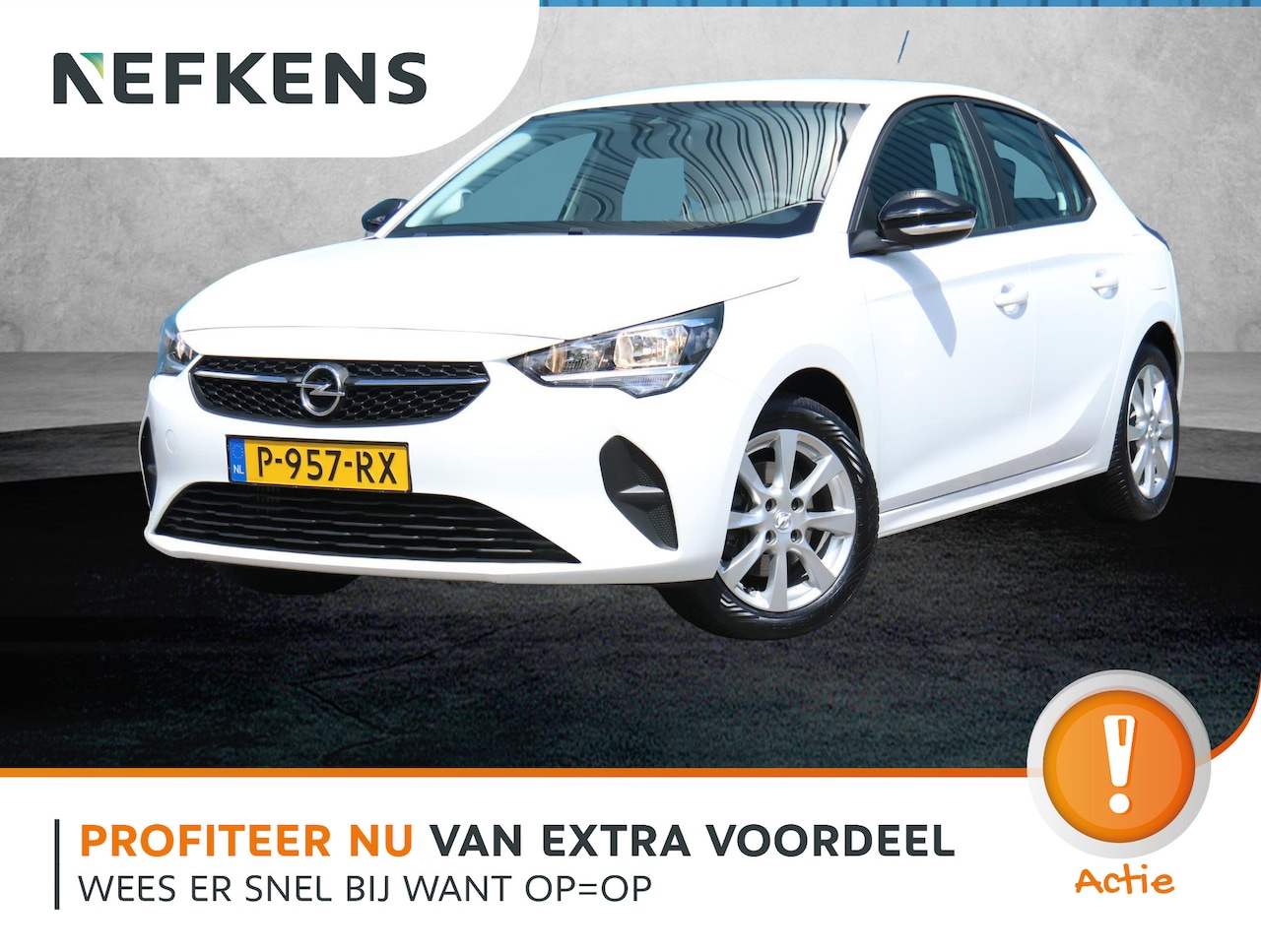 Opel Corsa - 1.2 100PK Edition | AppleCarPlay/AndroidAuto | Cruise Control | 16"LMV | Airco | Navigatie - AutoWereld.nl