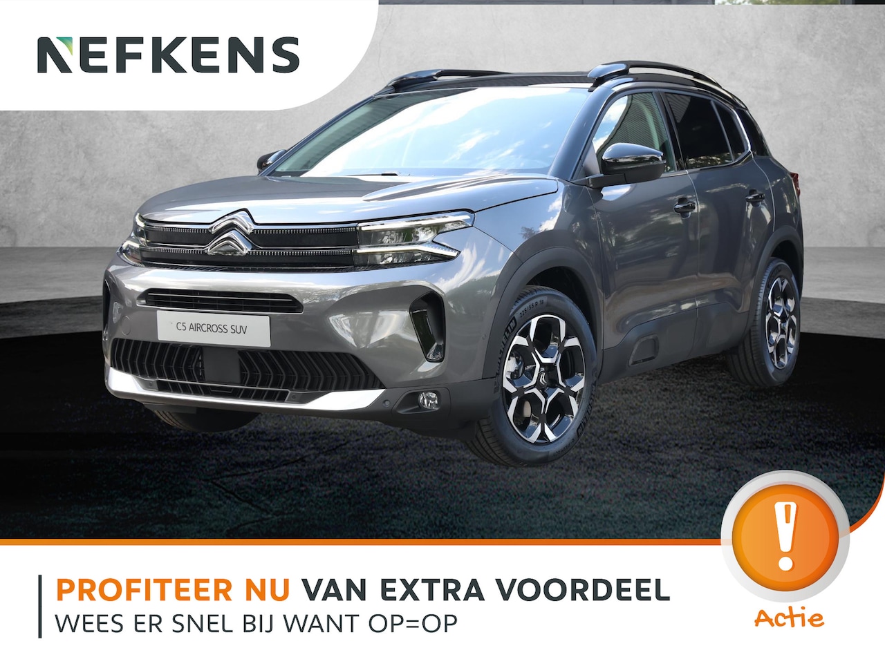 Citroën C5 Aircross - 1.2 Hybrid 136PK Max | Uit voorraad leverbaar | AppleCarPlay/AndroidAuto | Navigatie | Ach - AutoWereld.nl