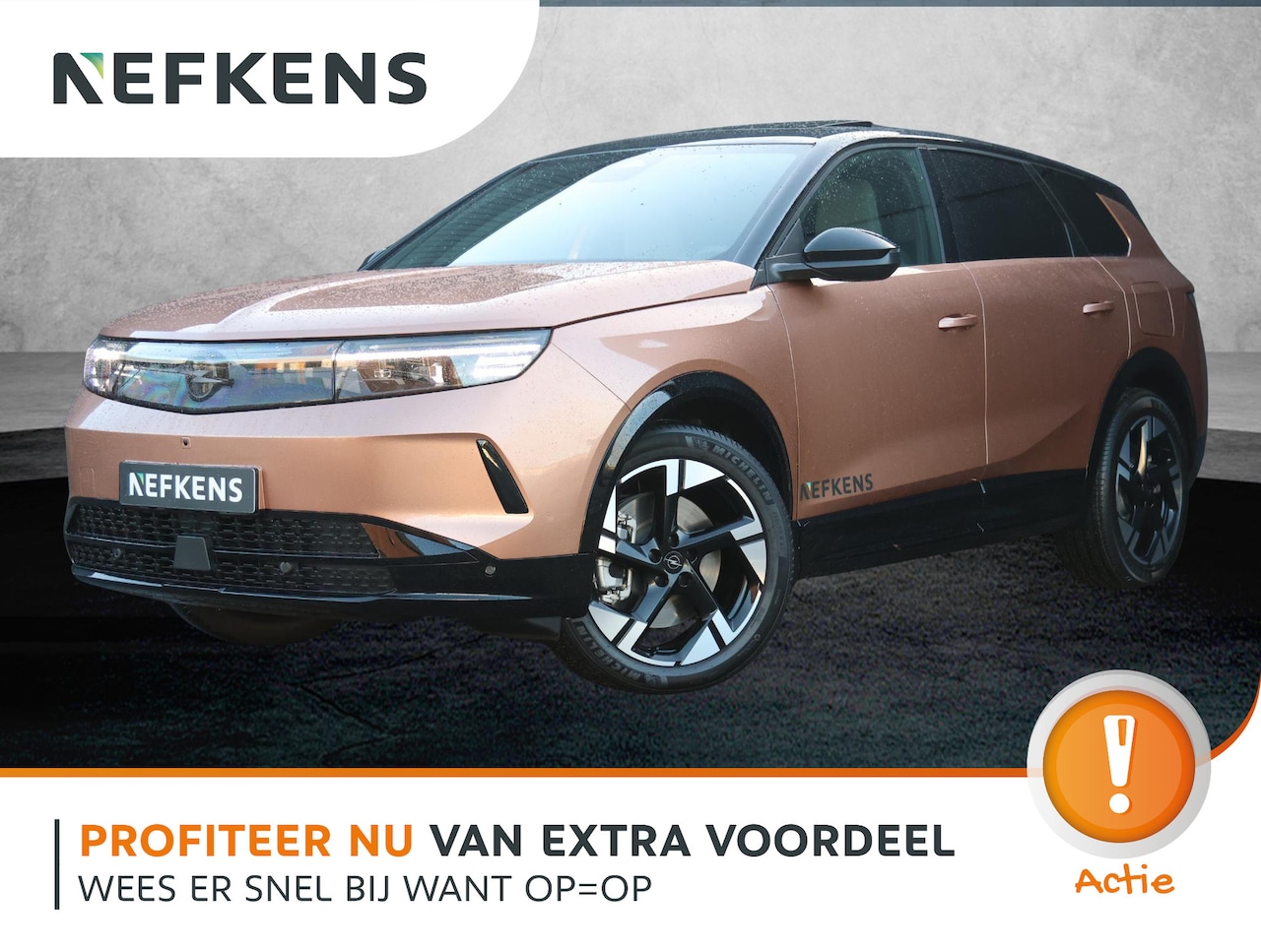 Opel Grandland Electric - GS 82 kWh 213PK | AUTOMAAT | AppleCarPlay/AndroidAuto | Adaptive Cruise Control | 360'Came - AutoWereld.nl