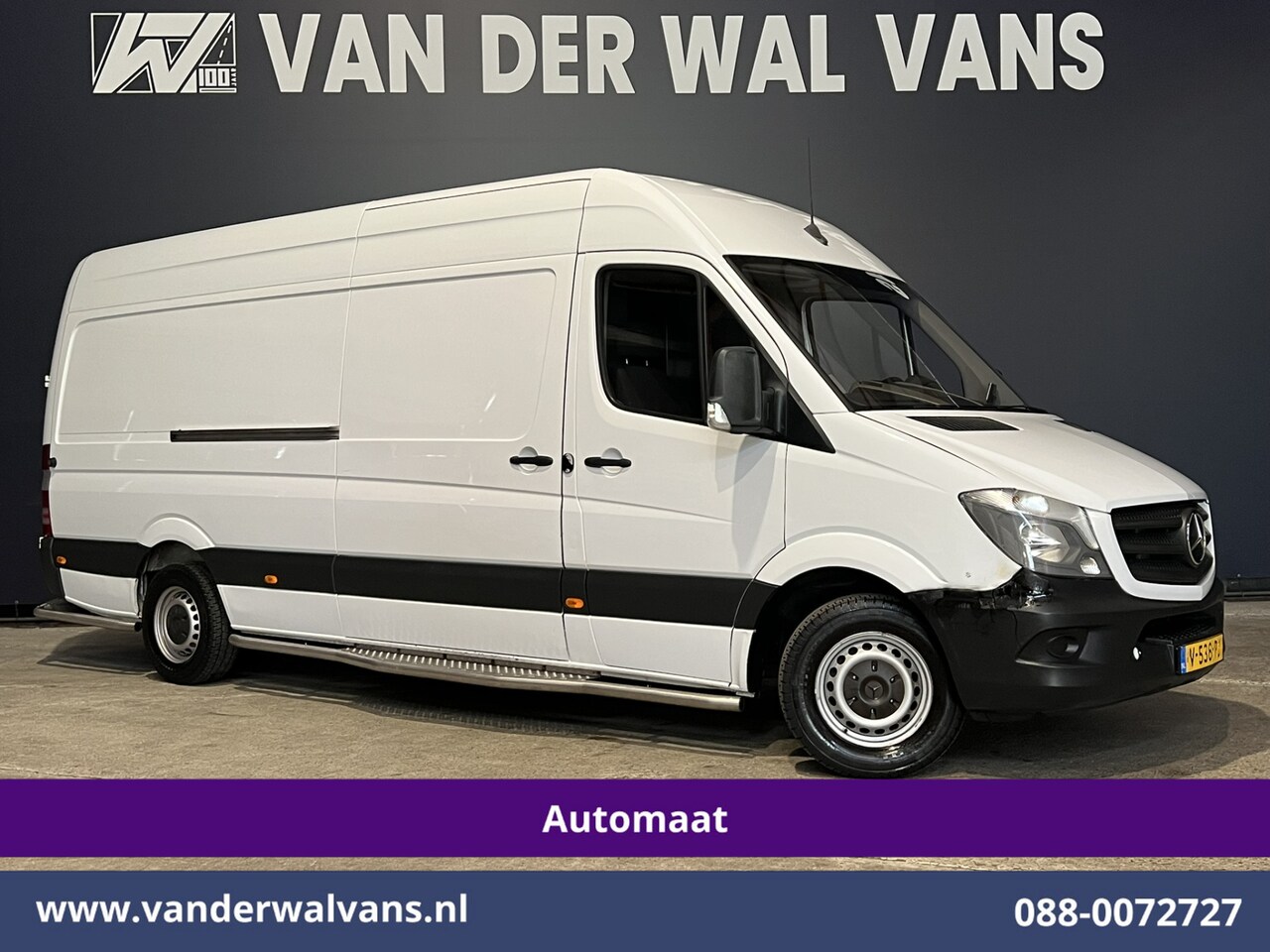 Mercedes-Benz Sprinter - 311 CDI Automaat L3H2 *Post NL inrichting* Euro6 Camera | Schappen Doorloopdeur, 270 Gr. a - AutoWereld.nl