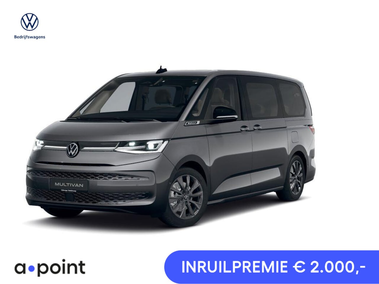 Volkswagen Multivan - Bedrijfswagens Bulli Edition L2 1.5 eHybrid EU6 245pk automaat VOORRAAD!! RIJKLAARPRIJS!! - AutoWereld.nl