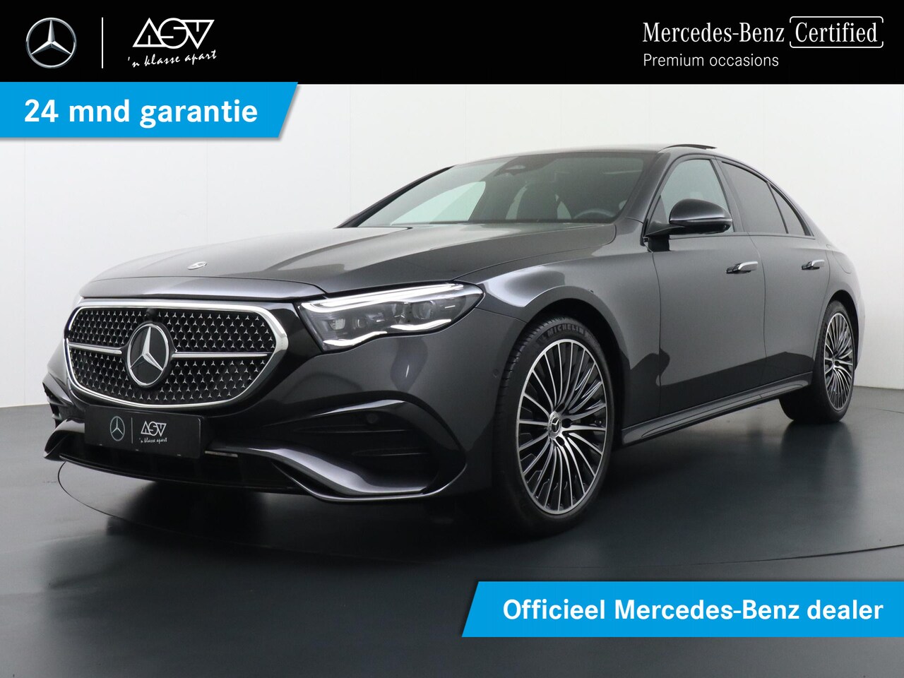 Mercedes-Benz E-klasse - 400 e 4MATIC AMG Line Techniek Pakket, Panoramadak, wegklapbare trekhaak, Nightpakket - AutoWereld.nl